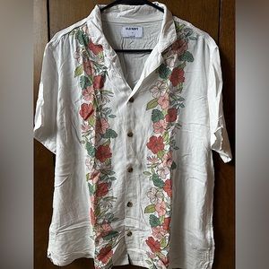 Short sleeve printed camp shirt for Men